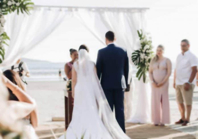 boda en la playa